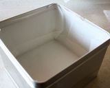 せんべい缶で焼く☆特大ヨーグルトケーキ作り方1写真