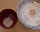 白いクリームパン（レーズン入り）作り方1写真