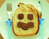❍ＨＢでとっても濃いもちもちバナナパン❍作り方3写真