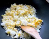 レタスかにかまあんかけ炒飯作り方4写真