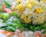 レタスかにかまあんかけ炒飯作り方8写真