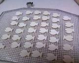 残った餃子の皮ＤＥおっとっと風クラッカー作り方1写真