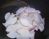 残った餃子の皮ＤＥおっとっと風クラッカー作り方3写真