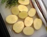 カマスとジャガイモの香草オーブン焼き作り方1写真