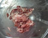 マヨで節約♥♡豚こまカツ作り方1写真