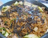 手打ち麺で作るソース焼きそば作り方21写真