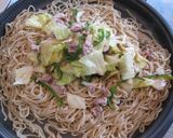手打ち麺で作るソース焼きそば作り方20写真