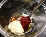 簡単！冷凍ブロッコリーとチキンのピリ辛和え作り方3写真