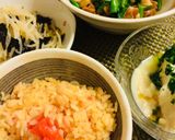 丸ごとトマトの炊き込みピラフ作り方6写真