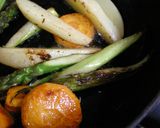 鍋のおもしでパリパリチキン☆ねぎ塩ソース作り方10写真
