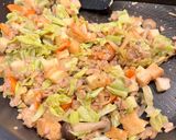 キャベツと厚揚げの甘麹炒め作り方4写真