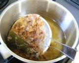 姫皮（たけのこ）、わらびのお味噌汁 ♪作り方3写真