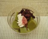 抹茶ミルク寒天作り方6写真