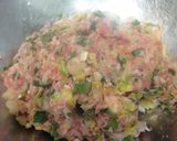 肉汁ジュワっと　外は羽つき焼き餃子♪作り方8写真