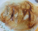 肉汁ジュワっと　外は羽つき焼き餃子♪作り方13写真