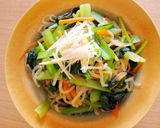 小松菜としらたきのだし醤油煮作り方5写真