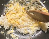 炒飯チャーハン残った餃子のタネで作り方5写真