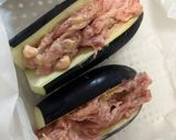 レンジで簡単！茄子と豚肉のミルフィーユ風作り方3写真