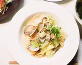 キャベツとあさりの旨味パスタ♪作り方7写真