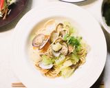 キャベツとあさりの旨味パスタ♪作り方7写真