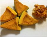かぼちゃのアイスクリーム添え*作り方1写真