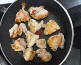 簡単　鶏むね肉の和風きのこあんかけ作り方3写真