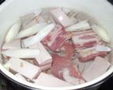 白菜と豚バラ肉のピリ辛煮作り方3写真