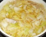 白菜と豚バラ肉のピリ辛煮作り方5写真