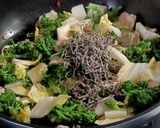 ブロッコリー・白菜と豚肉炒め煮作り方11写真