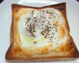 目玉焼きトースト♪作り方6写真