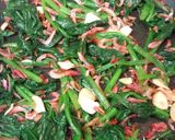 桜海老とホウレン草のパスタ✿作り方2写真