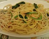 桜海老とホウレン草のパスタ✿作り方3写真