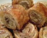 油揚げと豚肉のクルクル巻き♡焼き作り方15写真