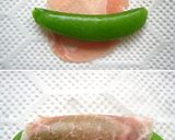 簡単！スナップえんどうの生ハム巻き作り方2写真