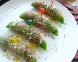 簡単！スナップえんどうの生ハム巻き作り方4写真