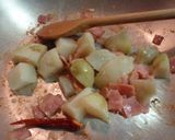 新じゃが入りトマトソースパスタの作り方作り方2写真