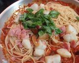 新じゃが入りトマトソースパスタの作り方作り方6写真