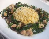鶏とニラのあんかけ卵チャーハン作り方5写真