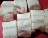 塩昆布と豚バラの炊き込みご飯作り方1写真