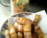 塩昆布と豚バラの炊き込みご飯作り方3写真