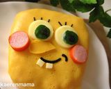 スポンジボブオムライスの作り方作り方14写真