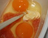 ～お弁当おかず～　明太子入り卵焼き作り方1写真