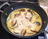 あさりのクラムチャウダー風クリームパスタ作り方22写真