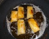 カニかま＆はんぺん＆枝豆の春巻き作り方5写真