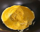 卵のっけバター醤油焼き飯作り方4写真