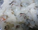 ☆エビのふわふわしゅうまい☆バジル風味♪作り方1写真