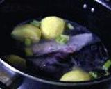 黒そいとじゃが芋の牛乳味噌スープ作り方5写真