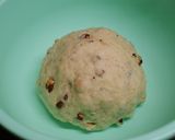 ナッツ＆ホワイトチョコブレッド♪作り方1写真
