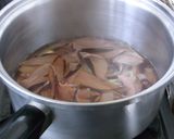 たけのこと豚バラ肉の煮込み作り方1写真