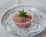 いちごの果肉たっぷり♪もっちり米粉ケーキ作り方2写真